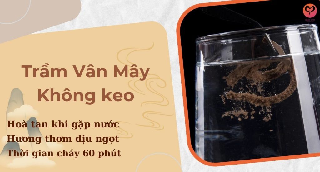 trầm vân mây không keo