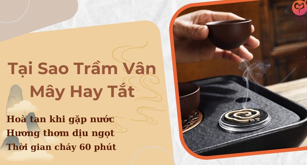 TẠI SAO ĐỐT TRẦM VÂN MÂY BỊ TẮT ? VÀ 3 CÁCH KHẮC PHỤC