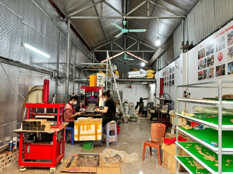 xưởng sản xuất nhang trầm hương thiên tâm tại hà nội
